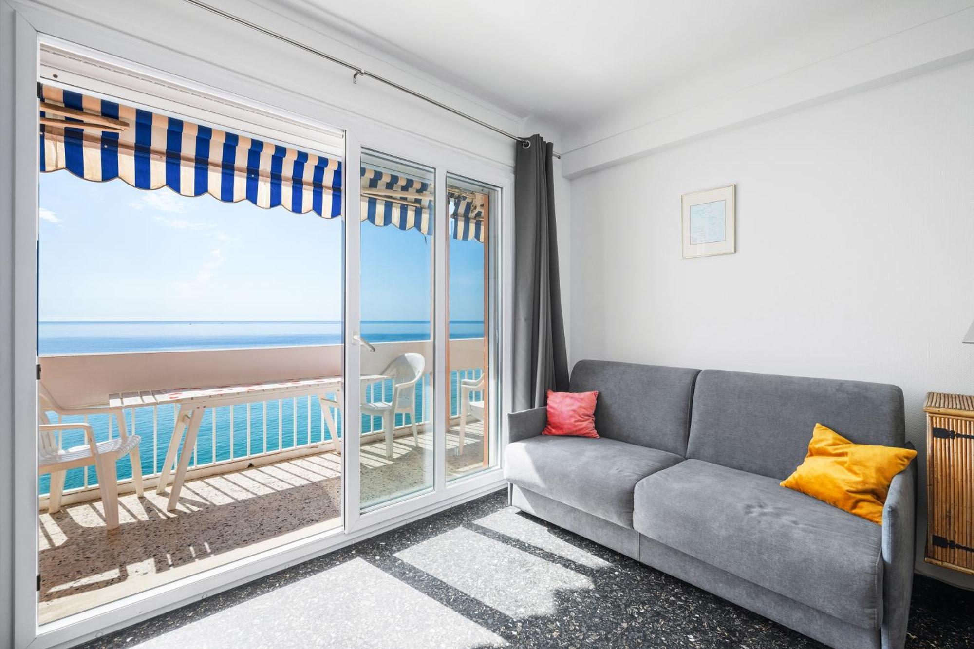 Le Panorama -Vue Exceptionnelle - Dernier Etage - Front De Mer Ментона Экстерьер фото