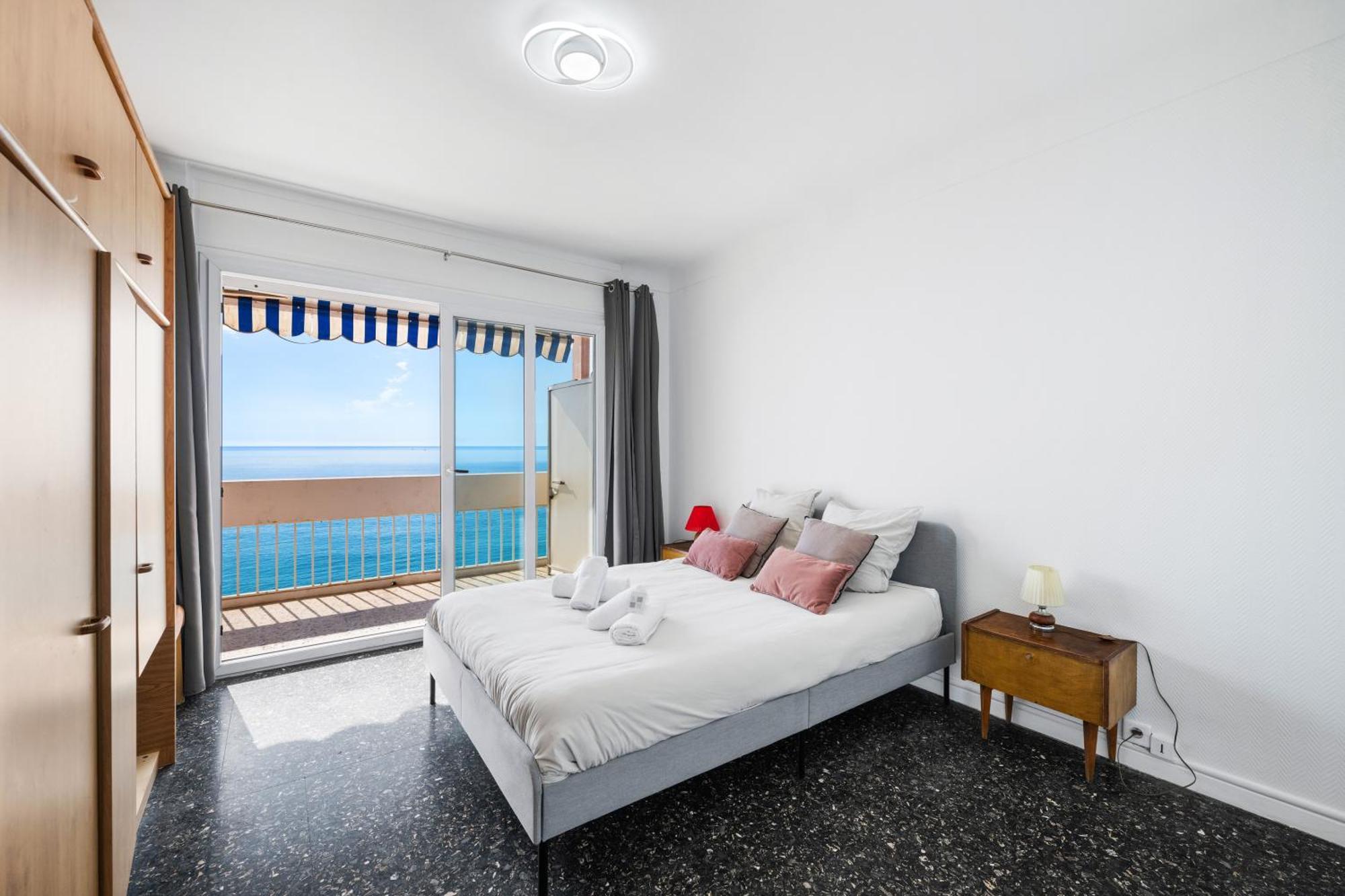 Le Panorama -Vue Exceptionnelle - Dernier Etage - Front De Mer Ментона Экстерьер фото