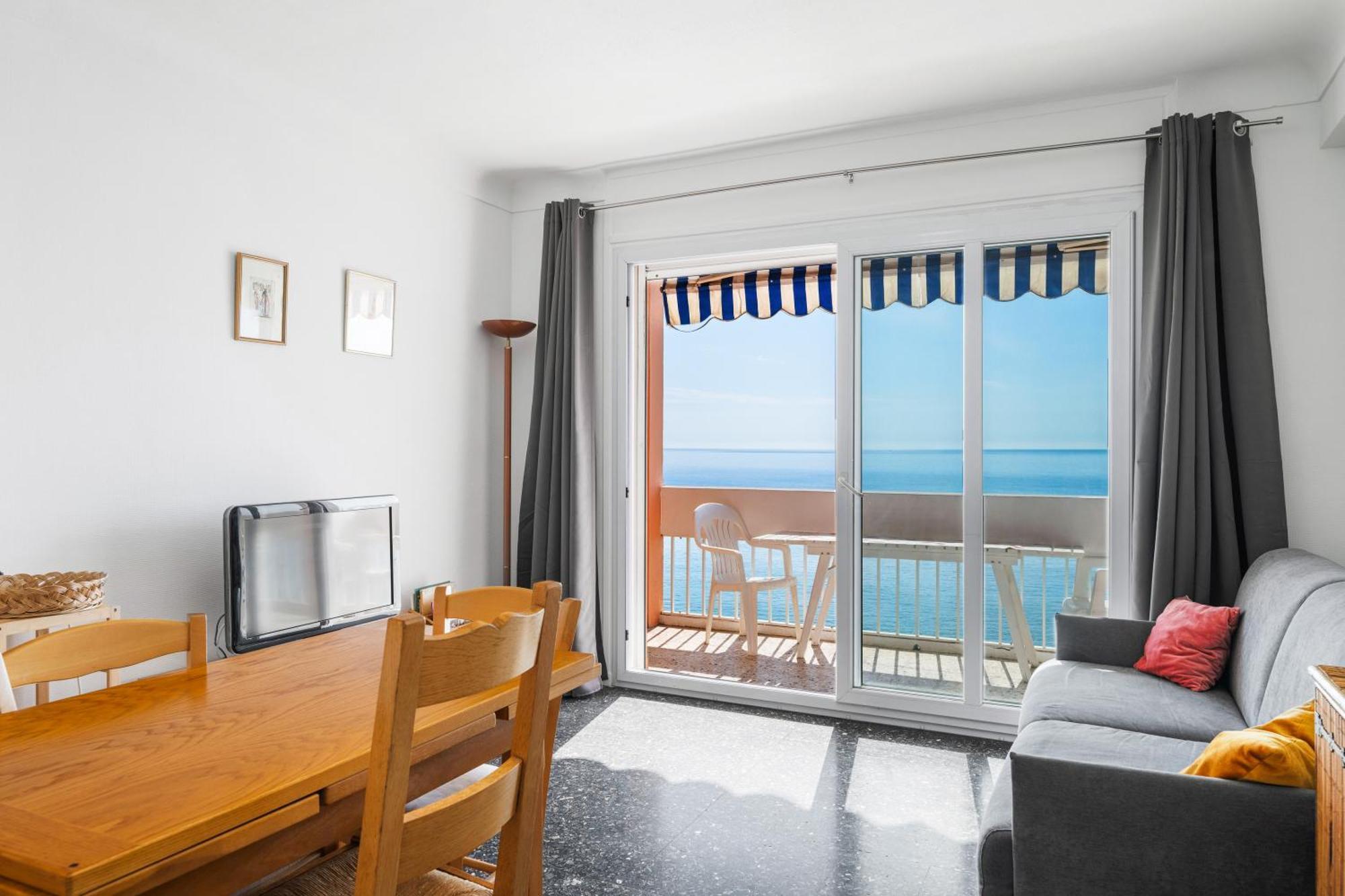 Le Panorama -Vue Exceptionnelle - Dernier Etage - Front De Mer Ментона Экстерьер фото