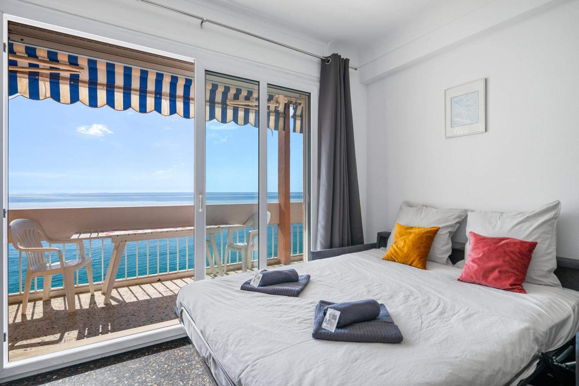 Le Panorama -Vue Exceptionnelle - Dernier Etage - Front De Mer Ментона Экстерьер фото